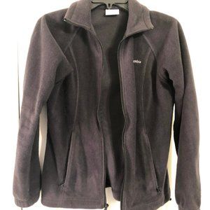 Columbia Black Zip Jacket